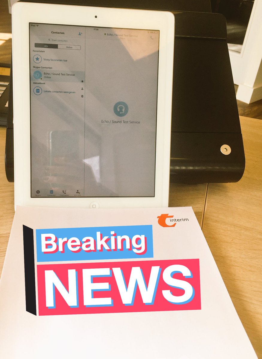 FebeDesmeytere's tweet photo. T-interim Waregem Goes Skype #nicejob #toekomst #vernieuwing #proudtobeT @NVanEeghem @Ttesssa https://t.co/BeIPE3qKXG