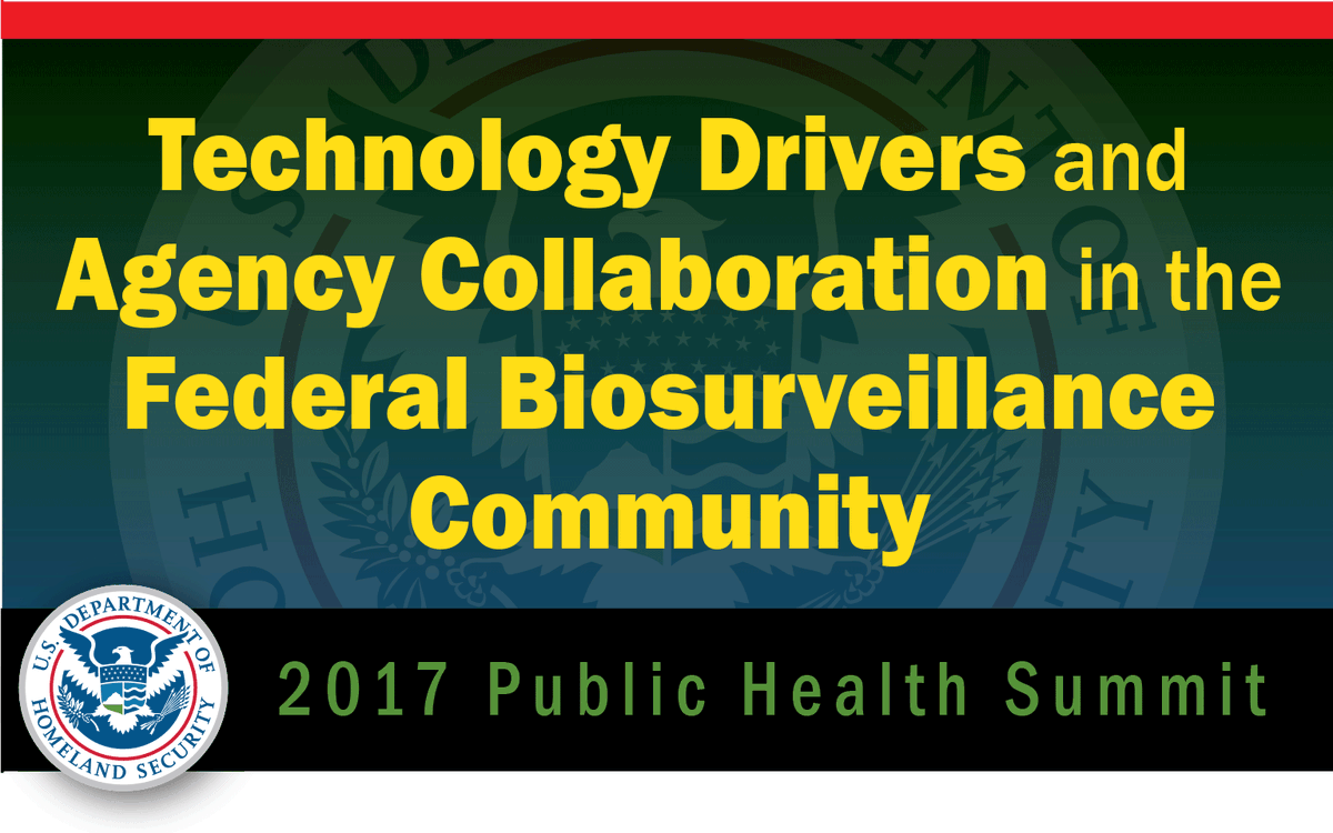 DHSHealth1's tweet photo. Join #NBIC and our #CDC partners at 10:30 in A703 for the #Prep17 Town Hall on #Biosurveillance https://t.co/nddOgz0nBo