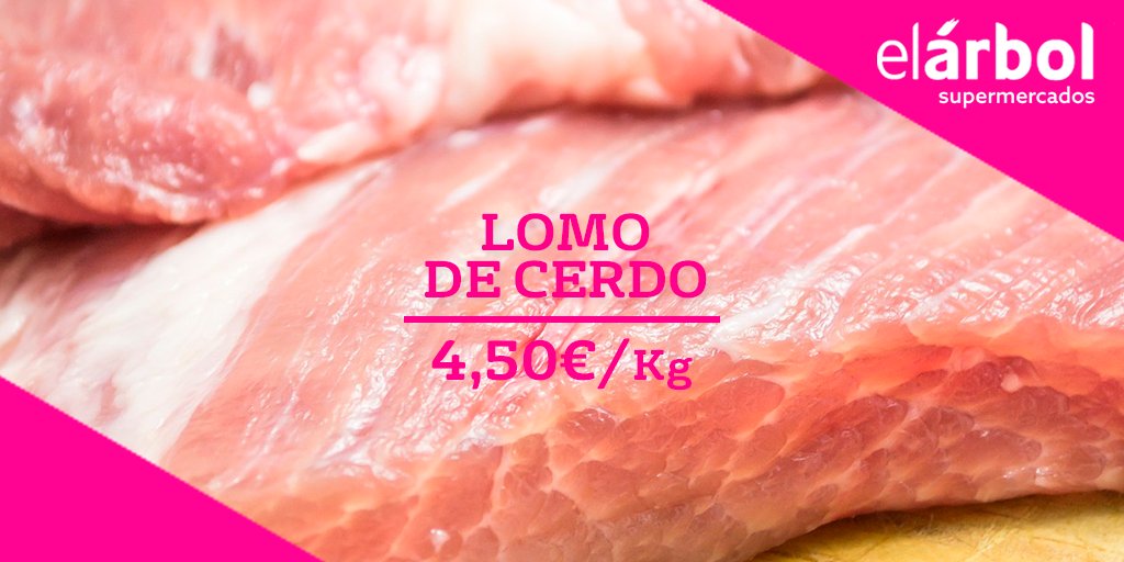Si no tienes demasiado tiempo para cocinar ¡Unos filetes de #lomodecerdo a la plancha y al #tupper! bit.ly/FolletosElÁrbol #oferta #ElÁrbol