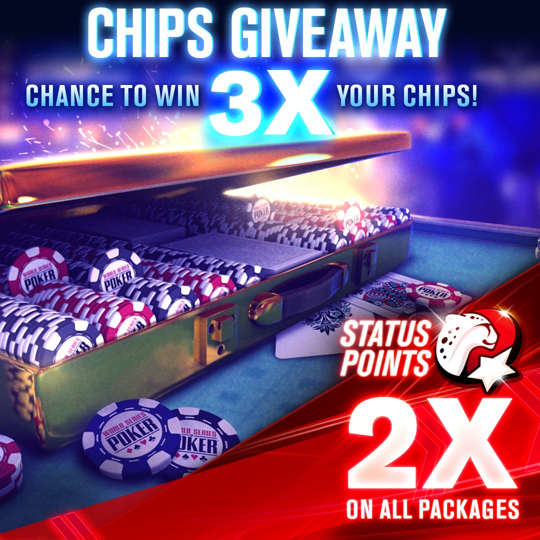 WSOP_Game on Twitter "💰 ️ Make way for chips giveaway! Your chance to