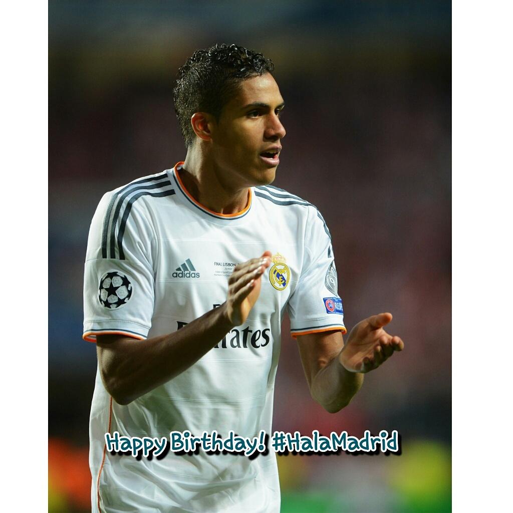 Happy birthday Raphael Varane!  