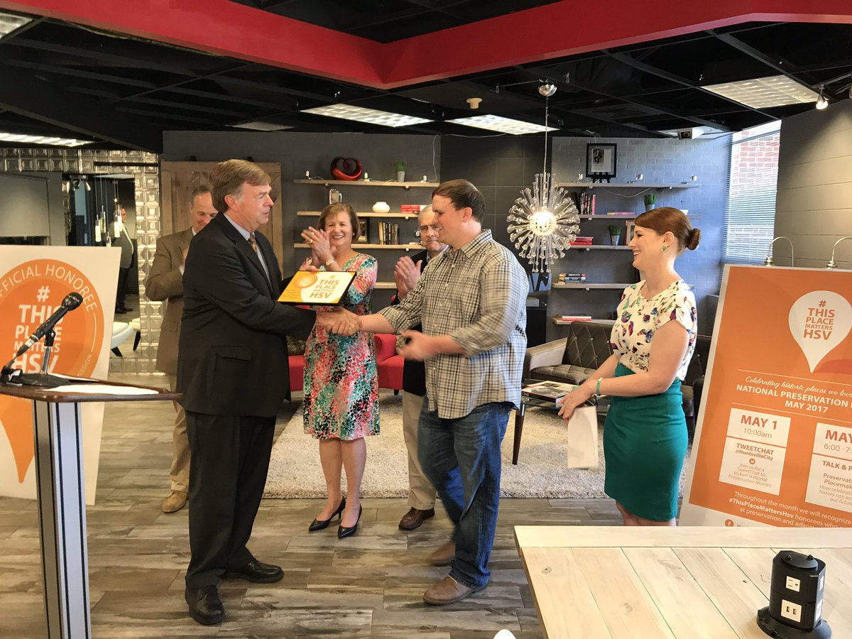 harrison (@harrisoninhd) on Twitter photo #ThisPlaceMattersHSV kicks off with <a href="/HuntsvilleW/">HuntsvilleWest</a> receiving an adaptive reuse project award. #huntsvilleal #hustlewest #ThisPlaceMattersHSV kicks off with <a href="/HuntsvilleW/">HuntsvilleWest</a> receiving an adaptive reuse project award. #huntsvilleal #hustlewest