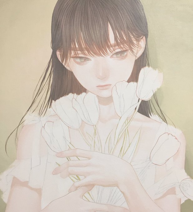 「holding flower」 illustration images(Oldest｜RT&Fav:50)