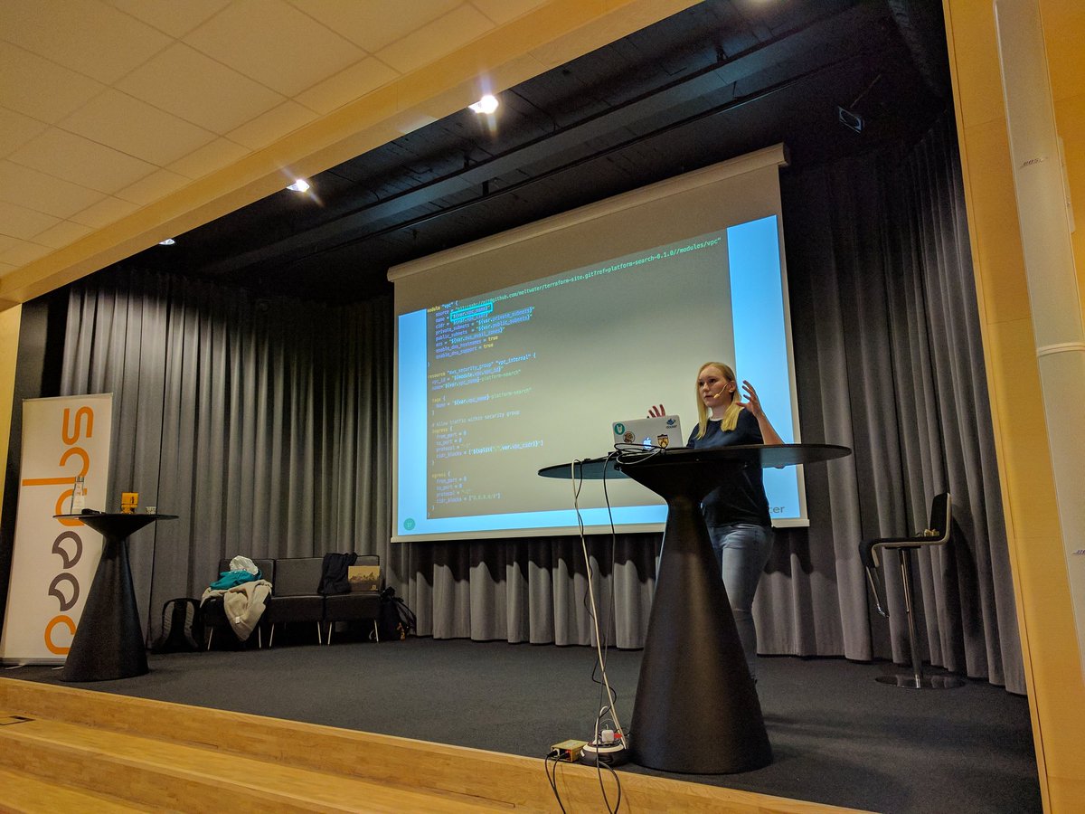 gotoOla's tweet image. #javaforum gbg with @solidtubez about infrastructure as code and large scale elastic clusters in #AWS #jug