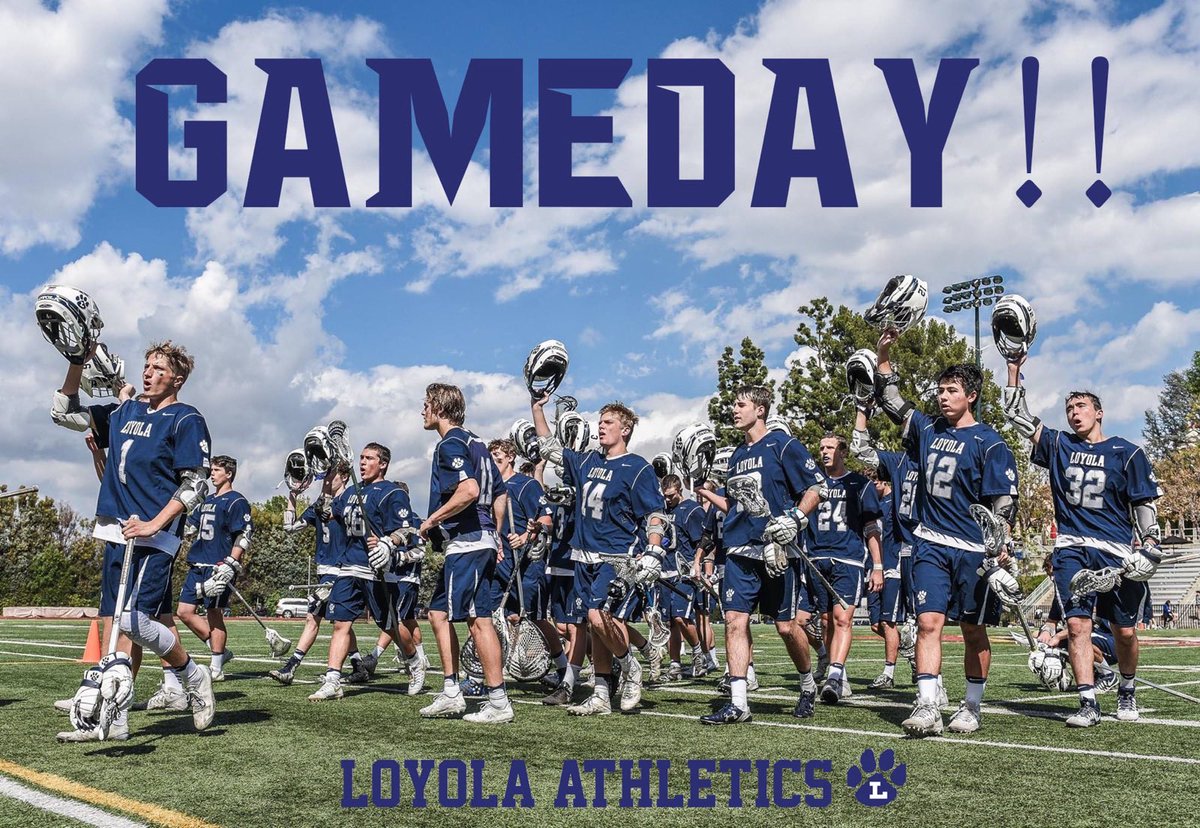 LoyolaLax's tweet photo. Get up for it...it's GAME DAY! The Cubs host Harvard-Westlake today at 3pm. #MissionLeagueRivalry #WinTheGround #GoCubs!!! https://t.co/2dsy3WxKED