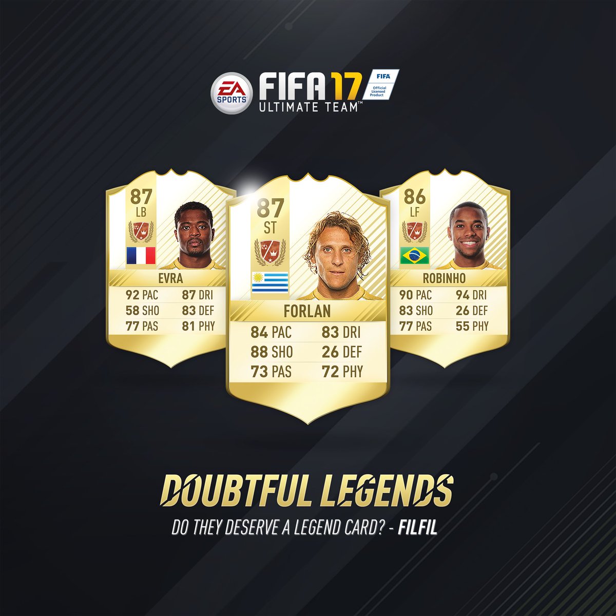 Which Legend Would You Like Added In Fifa 18 Page 3 Fifa Forums