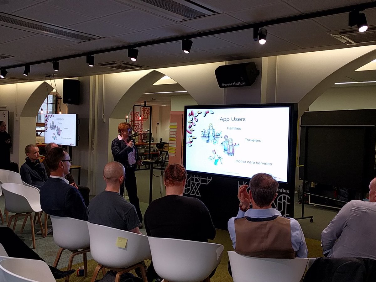 Startup #AIMed4U pitches at the #helsinki #a2gss event