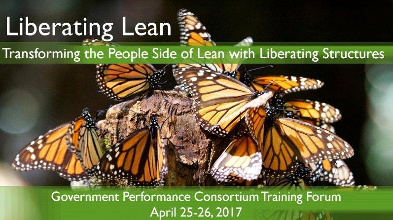 CrisisOptimist's tweet photo. Live tweeting from the #LiberatingLean @GPCwa forum @CityofRenton. Liberate #Lean with Liberating Structures!   #LeanGov @GPCwa @MRSC_WA https://t.co/yvoLVNNTbg