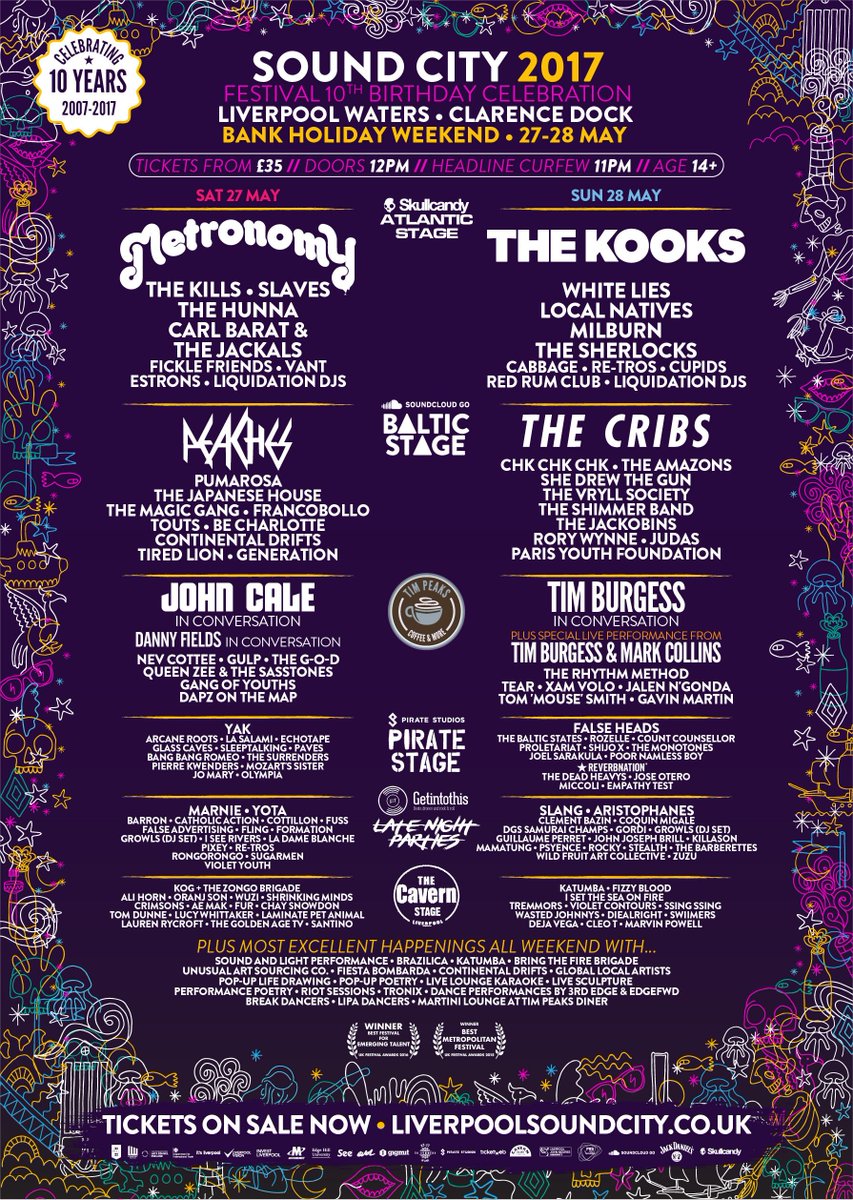 SpareTicketsApp's tweet photo. More acts added to the SoundCity lineup! Not long to go now, buy your tickets before they're gone! … https://t.co/Q38Y8wL2VL