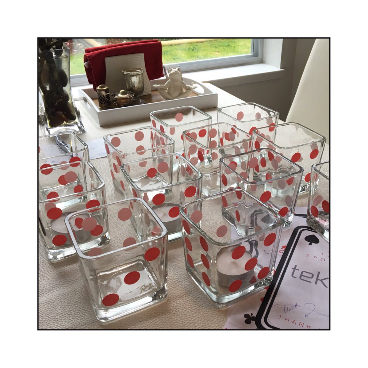 Prepping for CASINO NIGHT tomorrow Wednesday April 26th!  Yes, tix still at door...yes reservation system had s glitch. 🎲🎲 #SupportAStudent