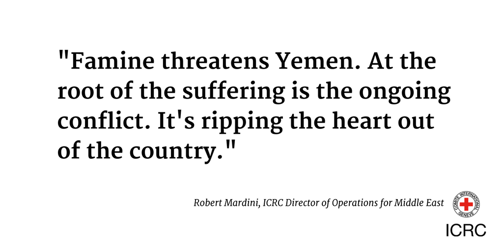 "The needs are massive and time is short." As the situation detoriates in #Yemen, we're scaling up operations: ow.ly/IHzz30b9XMQ