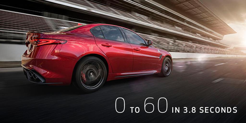 AlfaRomeoUSA's tweet photo. An experience that exhilarates on every level. #AlfaNumeric #Giulia #Quadrifoglio #AwakenTheDrive https://t.co/76DkhZmm8A