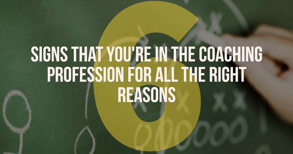 CoachSamz's tweet photo. 6 signs you're in the coaching profession for all the right reasons

https://t.co/FQ6m8YbOvv https://t.co/RvPZCpW5v0