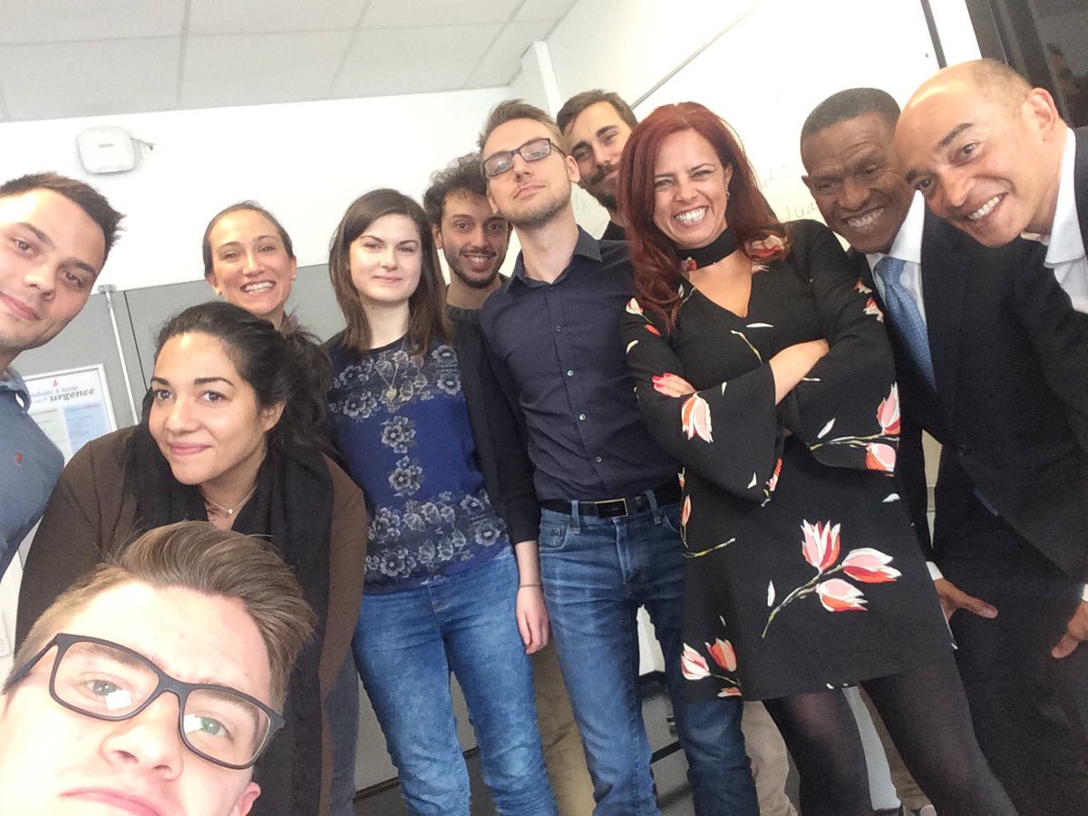 fabrice_almeida's tweet photo. Super conférence de mes collègues Aida Lemos et Erroll Southers a @AssasParisII avec les étudiants @VersionIFP https://t.co/FRGem2JmA5