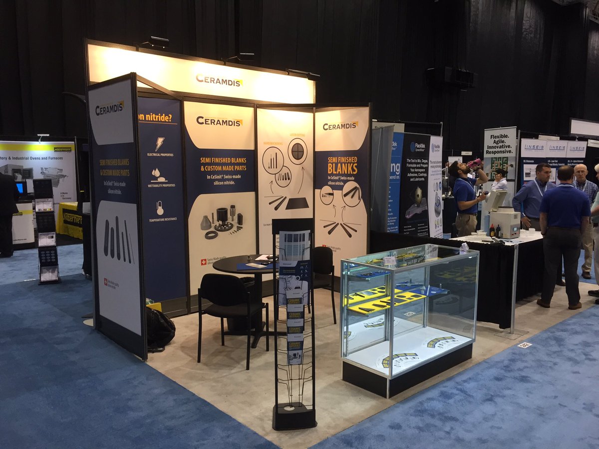 ceramdis's tweet photo. @ceramdis is exhibiting #CEX17
Drop in to see the amazing possibilities with #CeSinit
Booth 242 https://t.co/489z91Z9Pd