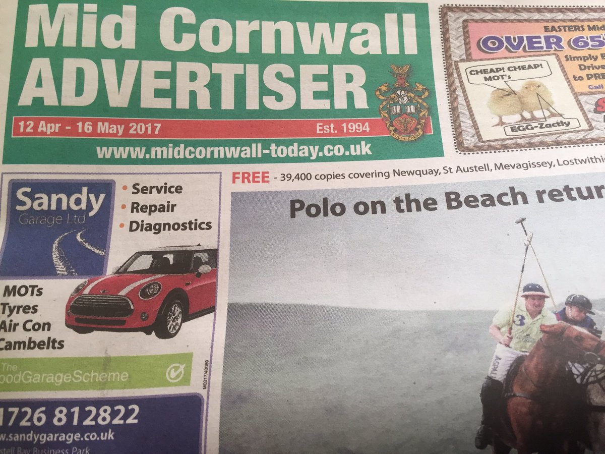 Pendennis7520's tweet photo. Great write up in our local paper about Freemasonry in #Cornwall #Masonic #300yrs @CornwallMason @pglakin https://t.co/AQfhtx2FjM