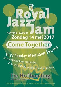 hofhouding's tweet photo. Allemaal even de agenda trekken. Want zondag 14 mei is het weer 'Royal Jazz Jam' geblazen. En wat voor één!https://t.co/MEFB9rJq49 #optreden https://t.co/j73m9H5FiB
