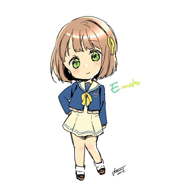 たぬ❄️さんがTwitterに投稿した鰐淵エモコ(ゾンビランドサガ)のイラスト。
