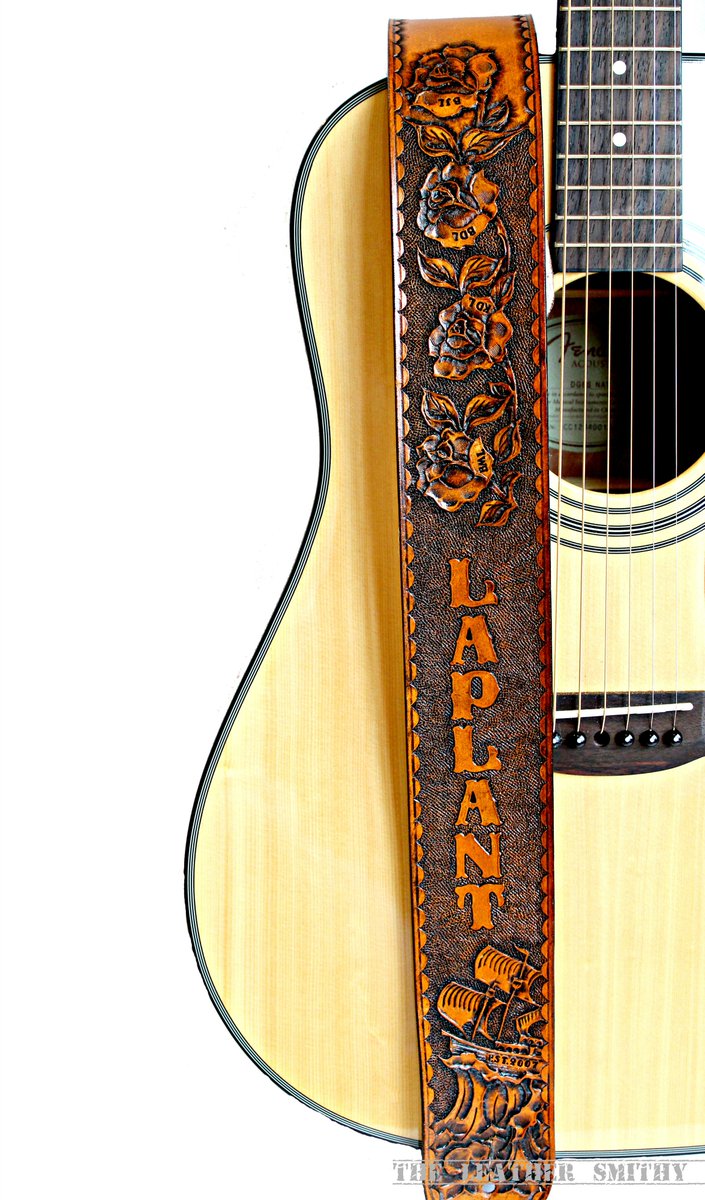 LeatherSmithy's tweet photo. Mother's day and Father's Day are fast approaching. Custom Designed Guitar straps are great gifts! https://t.co/ehyB3kAxy0 https://t.co/FHgPPWuxTT