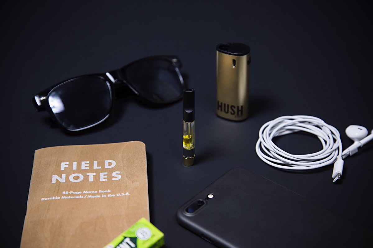 Daily Essentials #hushpens #thcvape #oilvape #cbd