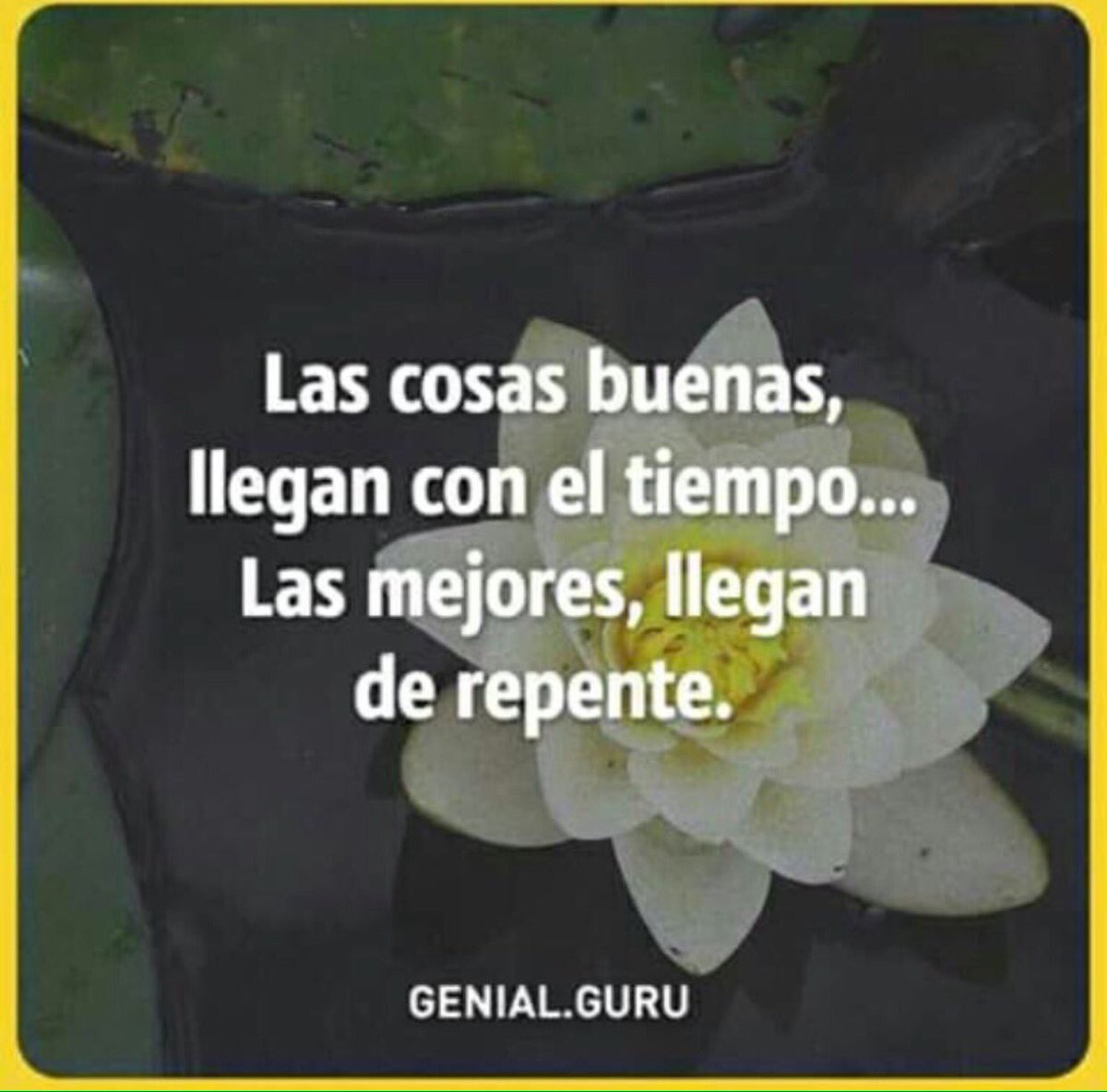 Monibcn's tweet photo. Las cosas buenas, llegan con el tiempo.. Las mejores, llegan de repente. https://t.co/Xc5gYhKstw