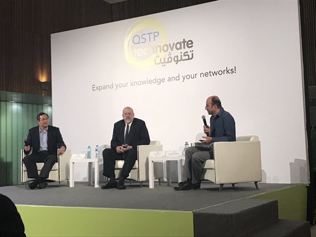Sara Ahmadian (@saraahmadian) on Twitter photo Technovate in Qatar <a href="/QSTP/">Qatar Science & Technology Park</a> <a href="/SeamlessPlanet/">Seamless Planet</a> good to see Terry Jones here! Technovate in Qatar <a href="/QSTP/">Qatar Science & Technology Park</a> <a href="/SeamlessPlanet/">Seamless Planet</a> good to see Terry Jones here!