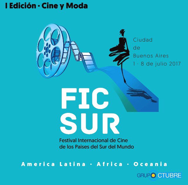 pauladeluque's tweet photo. FICSUR
Festival Internacional de Cine de los Países del Sur del Mundo. I Edición 1 al 8 de Julio. Buenos Aires. Argentina. #ElSurEstaDeModa https://t.co/i7mIVGAuiY