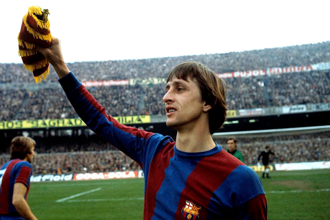 Johan Cruyff would have been 70 today. Happy Birthday Legend. Forever in our hearts. 
