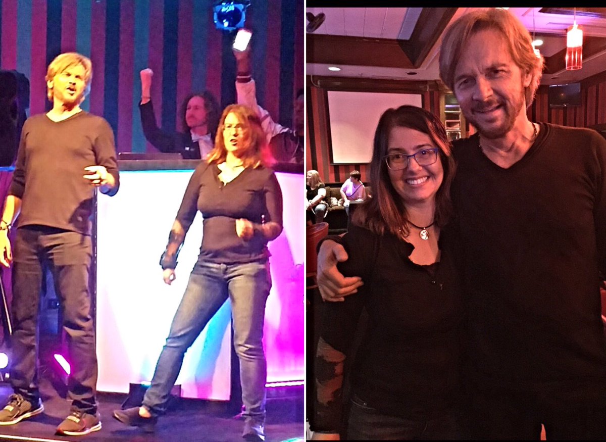 zumbapet's tweet photo. What an honor to see @officialnichols at the Dual Costal Event ( @DCE_info ) in Charlotte and to lip sync with him. He is an amazing man. 💛 https://t.co/3mexHbJ8o3