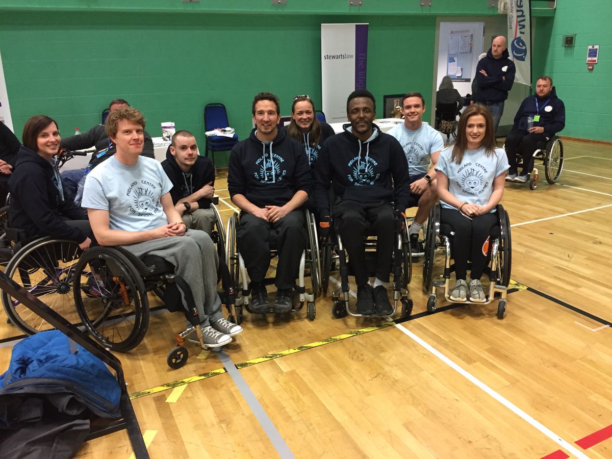 backuptrust's tweet photo. The #OswestryTeam have just completed our Back Up wheelchair slalom time trial at the #InterSpinalUnitGames today! @RJAH_NHS https://t.co/c6P2tD3d8N