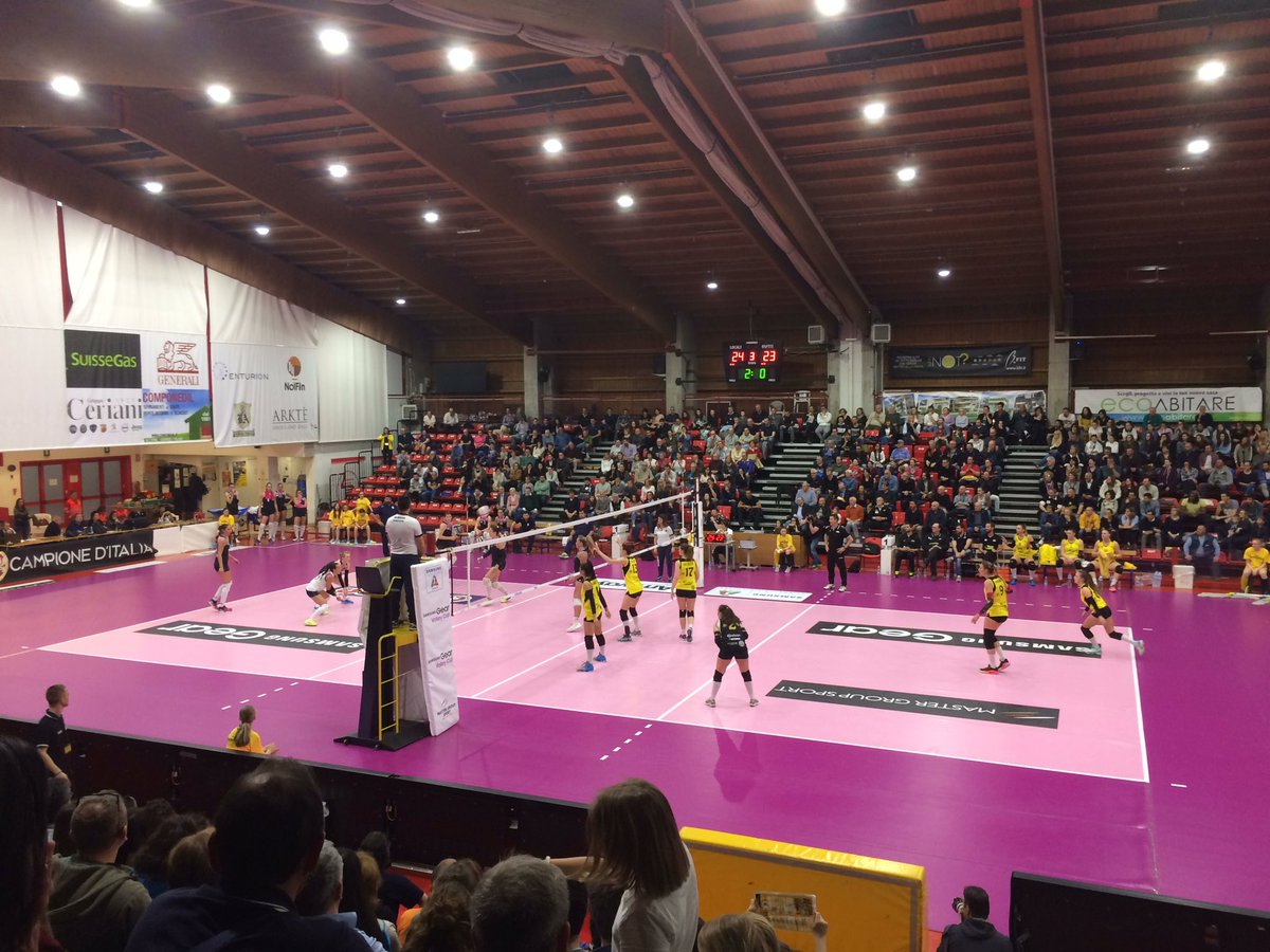 SoloVolley_RBL's tweet photo. #SabGrimaLegnano vs. #Soverato  3-0 (25-22 25-23 25-23) #PlayoffA2 #legsov #solovolley c'è #bustosportmagazine #bustolive #volaconleaquile https://t.co/8HjwyScrhk