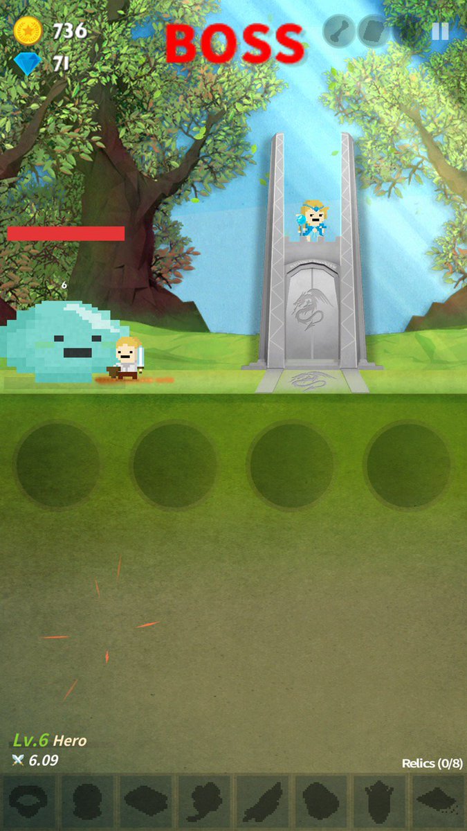 Frisbeepotato's tweet photo. 655 taps to beat this boss and his minions!
Can you do it with less?
#TapQuest https://t.co/fFexfKZgpD https://t.co/E8mufxqX90