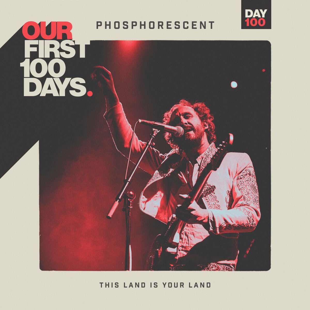 Day 100 :: <a href="/Phosphorescent/">Phosphorescent</a> "This Land Is Your Land" :: ourfirst100days.bandcamp.com