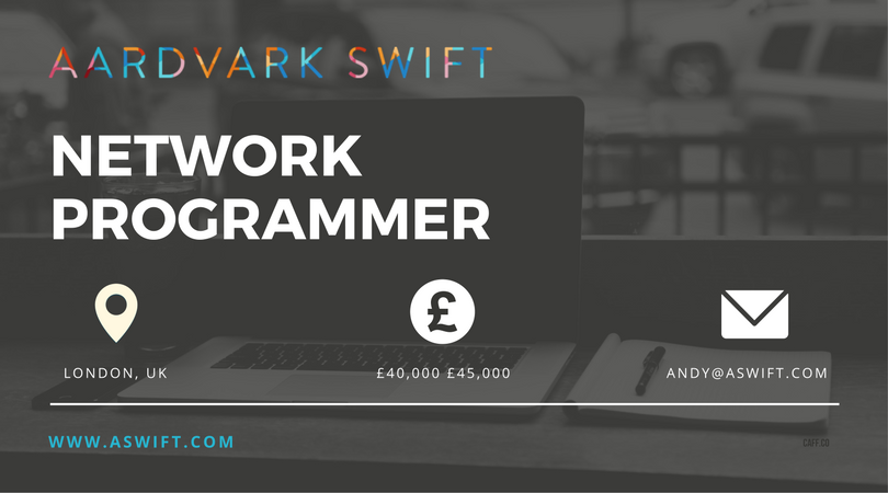 AardvarkSwift's tweet photo. Excellent new contract role! Work from home, UE4 experience required. Get in touch: +44 (0)1709 834777 or andy@aswift.com https://t.co/PrMN8MHOpM