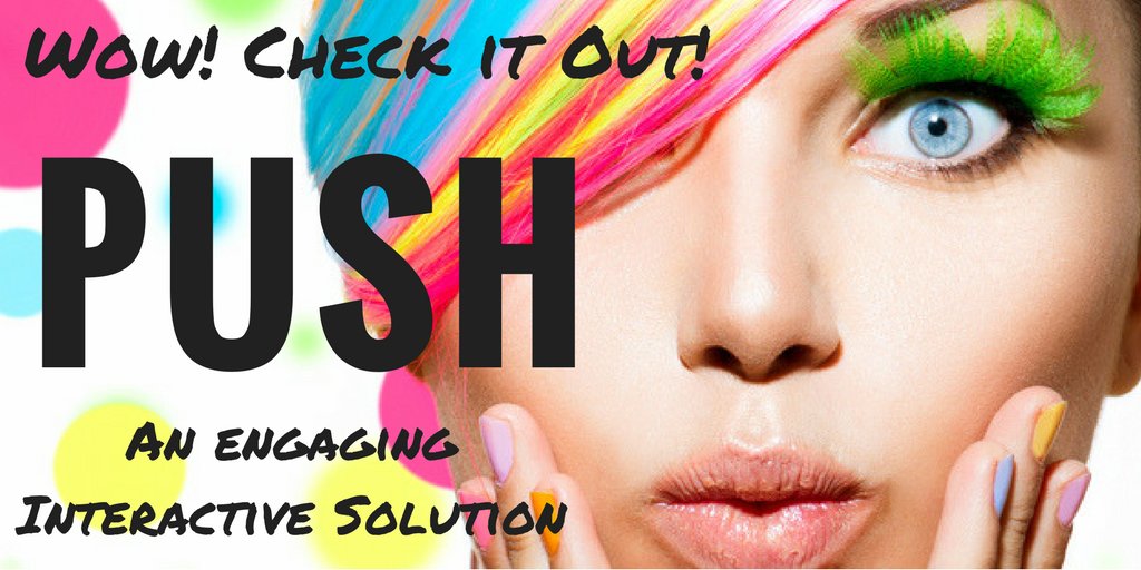 LisaVideotel's tweet photo. Check out our PUSH #interactive #solition #Digitalsignage #Digitalsolutions #signage #avtweeps #AV @avtweeps
https://t.co/gk0wsU9euI https://t.co/KySk9HwalR