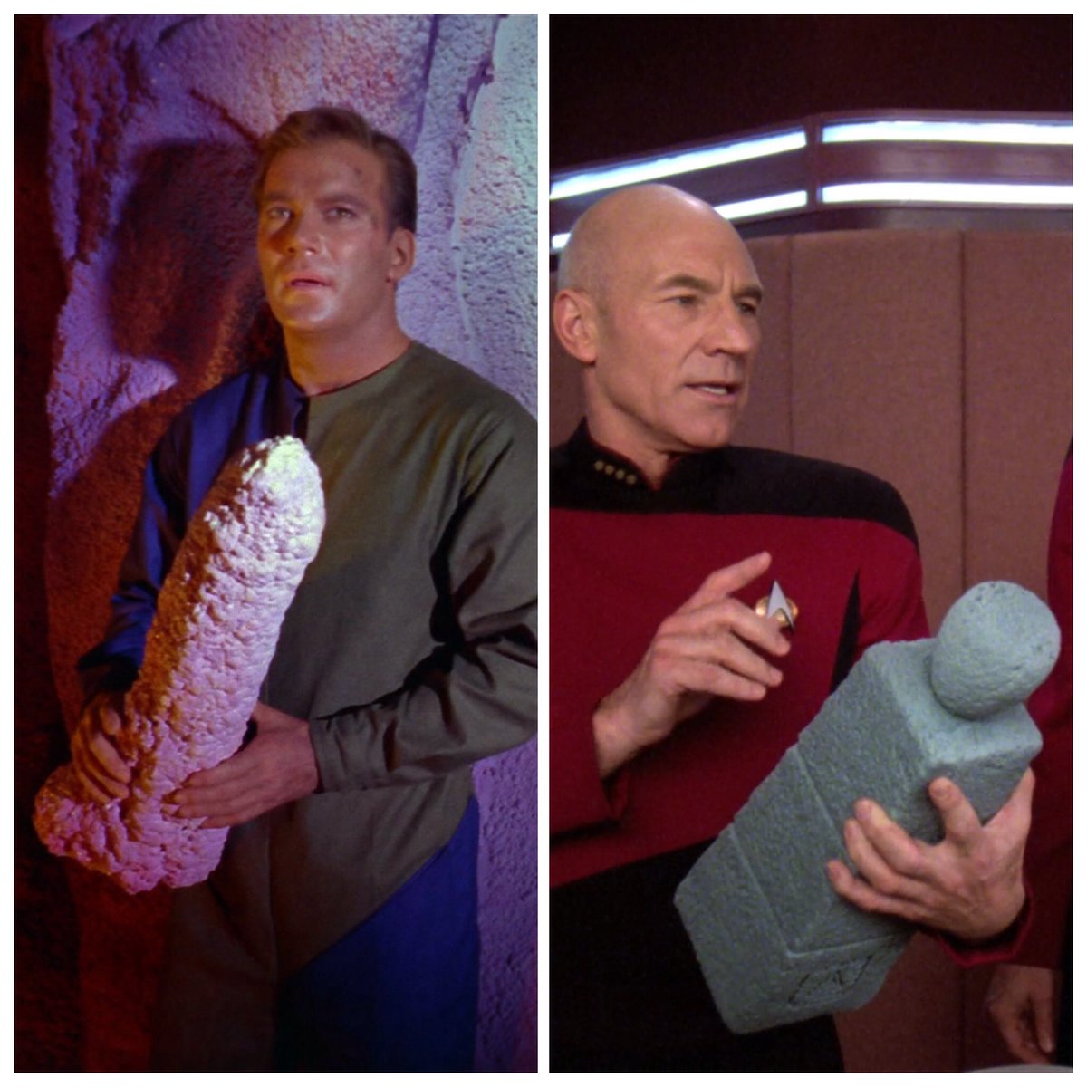 stardreck1701's tweet photo. Dick Rock: The Next Generation #startrek #startrektng #masks #picard #jamestkirk #captainkirk #dickrock @startrekdickrock https://t.co/BcXSADoKPd