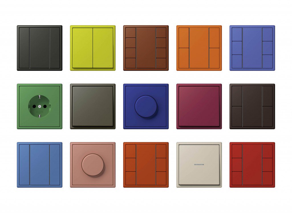 “El ser humano necesita el color para vivir” Colección LS990 # LeCorbusier <a href="/Jung_Iberica/">Jung Ibérica</a>  #mecanismos blgs.co/2l6o94