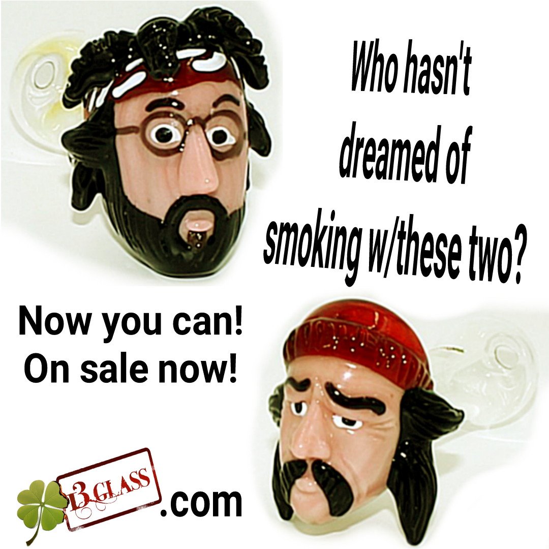 The_13_Glass's tweet photo. It's #420 everyday w/these #character #pipes! On Sale Now! Ask me how to get em in your shop! #13glass #goodglass #funglass #smokers https://t.co/alM8tLvhKV
