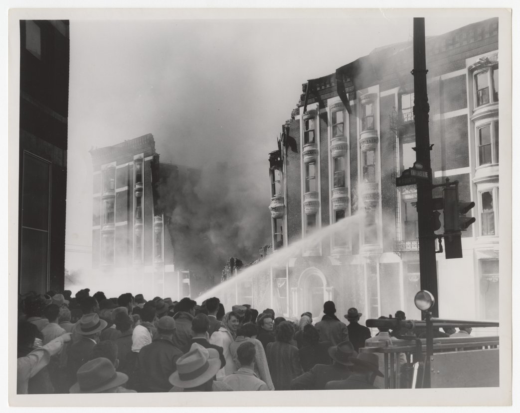 kansashistory's tweet photo. This series of three photographs was taken on this day in 1950. Read more: https://t.co/A5BHyclOlB #kansashistory #topekahistory https://t.co/iLkhBymOUb