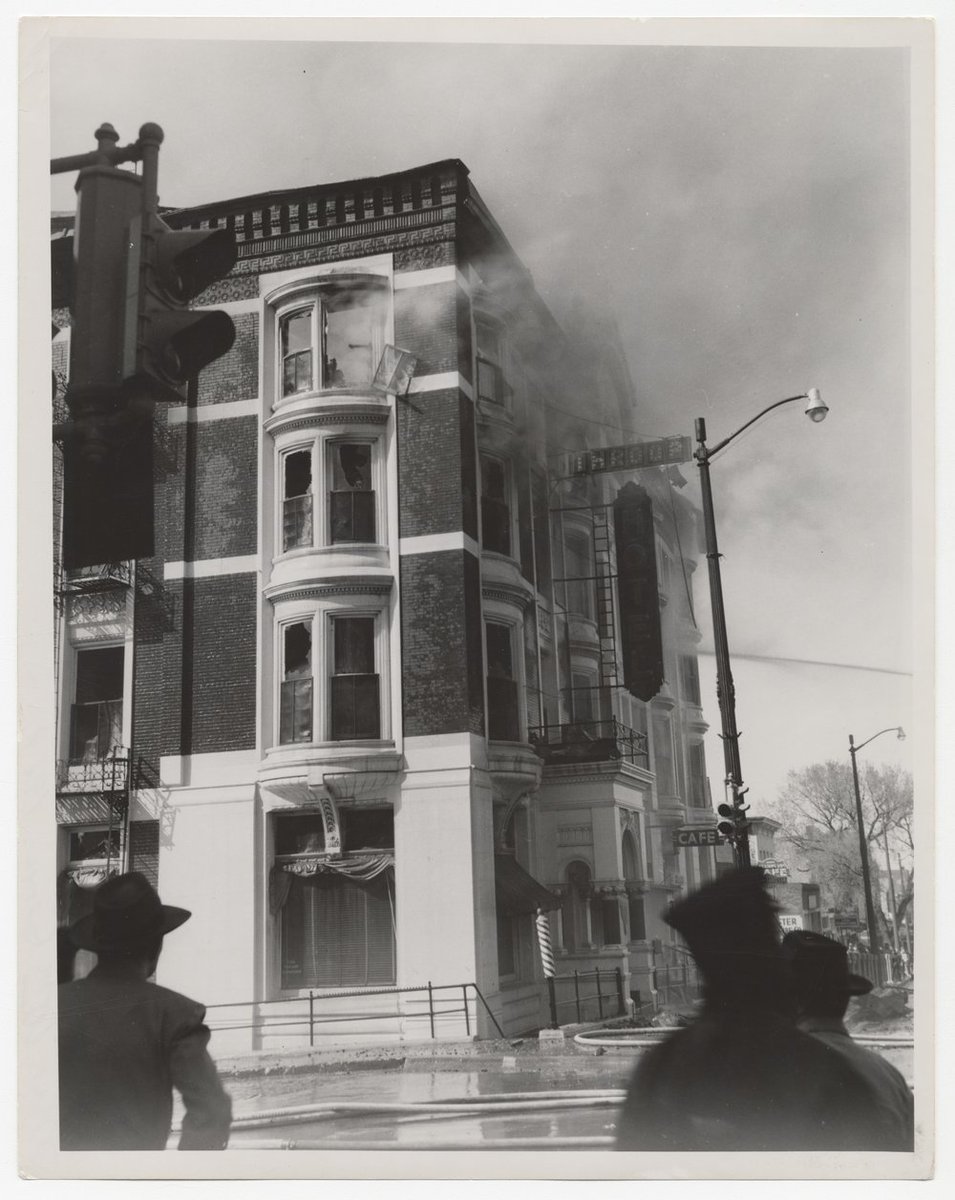 kansashistory's tweet photo. This series of three photographs was taken on this day in 1950. Read more: https://t.co/A5BHyclOlB #kansashistory #topekahistory https://t.co/iLkhBymOUb