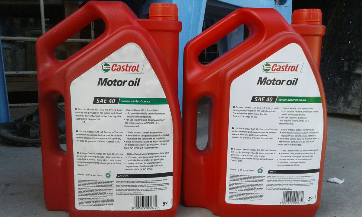 IPR_EastAfrica's tweet photo. Left: Fake Oil, Right: Original
#Counterfeit oil products found in Tanzania
@Yellow_BP @Brand_Protector @CastrolUK @Castrol @CastrolUSA https://t.co/vCgB3yFuHb