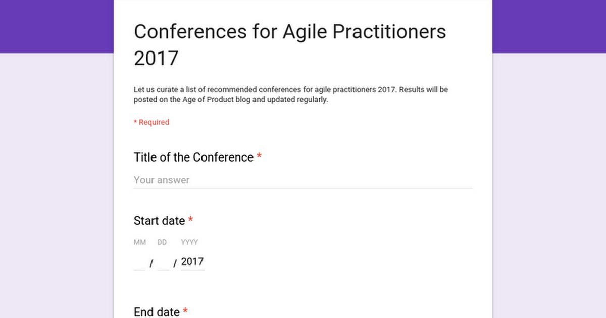 StefanW's tweet photo. "Which #Conferences for #Agile Practitioners Are You Visiting in 2017/2018? Please support the list-building…" https://t.co/KEjhkFrSlq https://t.co/ffaQDwPC55