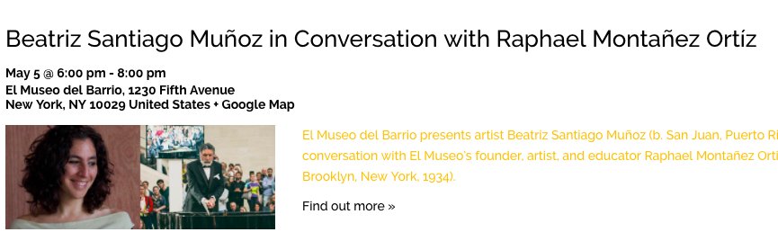 corinne_i2's tweet photo. Visite @elmuseo para participar en la conversación sobre los pasados Taíno, las historias de colonización y la diáspora. #protw17 https://t.co/Ba1JMXI7b8