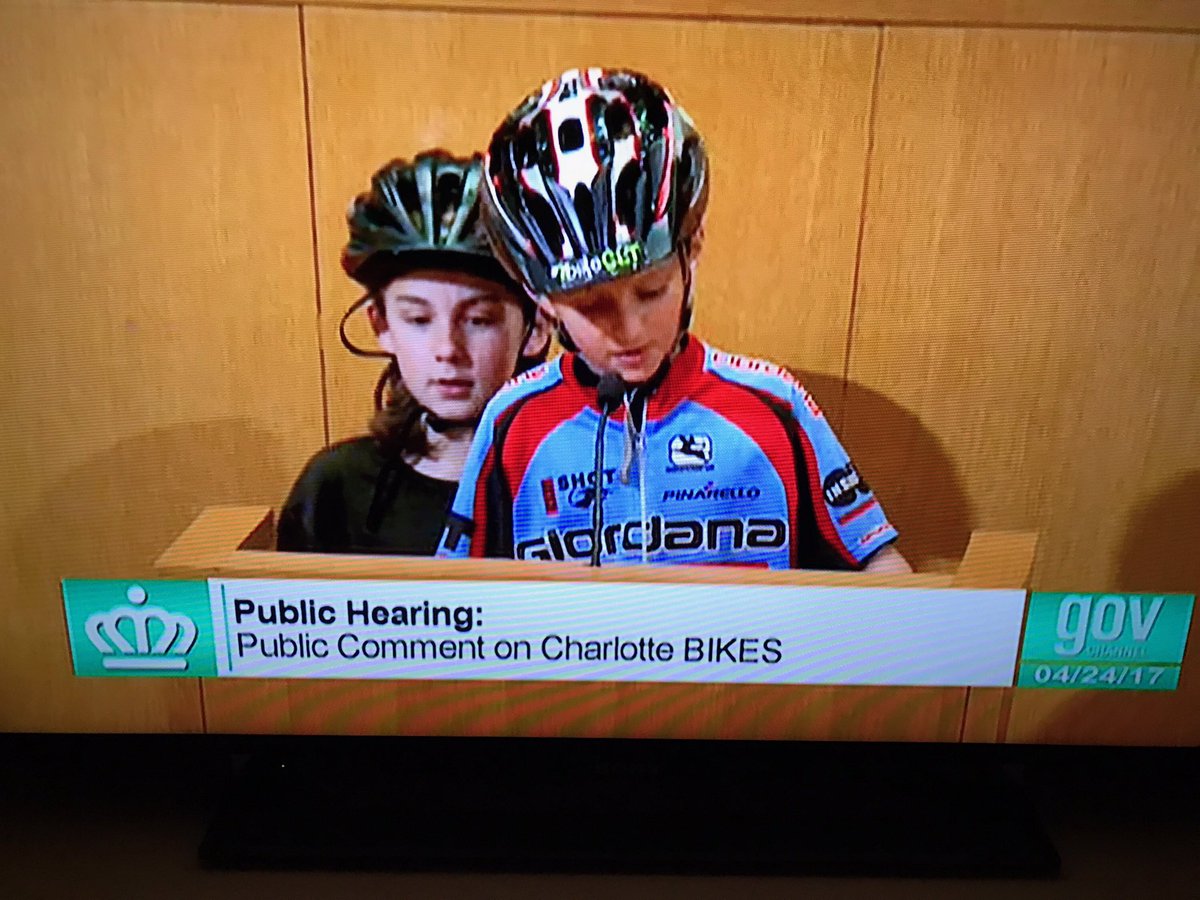 Sustain_CLT's tweet photo. Good company at the Charlotte BIKES public hearing. Check out that #ibikeclt sticker! https://t.co/jvJZb6Tj95