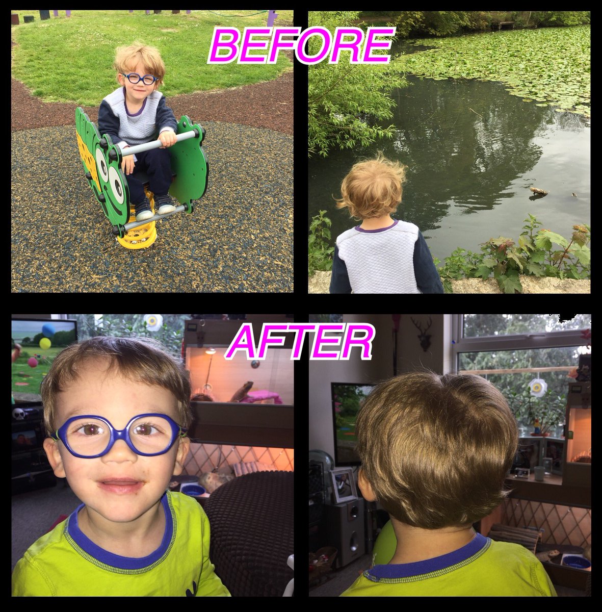boodybabyblogs's tweet photo. I've just given Kai a well needed #haircut he looks so #grownup #selftaught #hairdresser #looksmuchbetter #smart #kids ๐๐ผโโ๏ธโ๏ธ๐๐ผโโ๏ธ https://t.co/T7fB3SFDBu