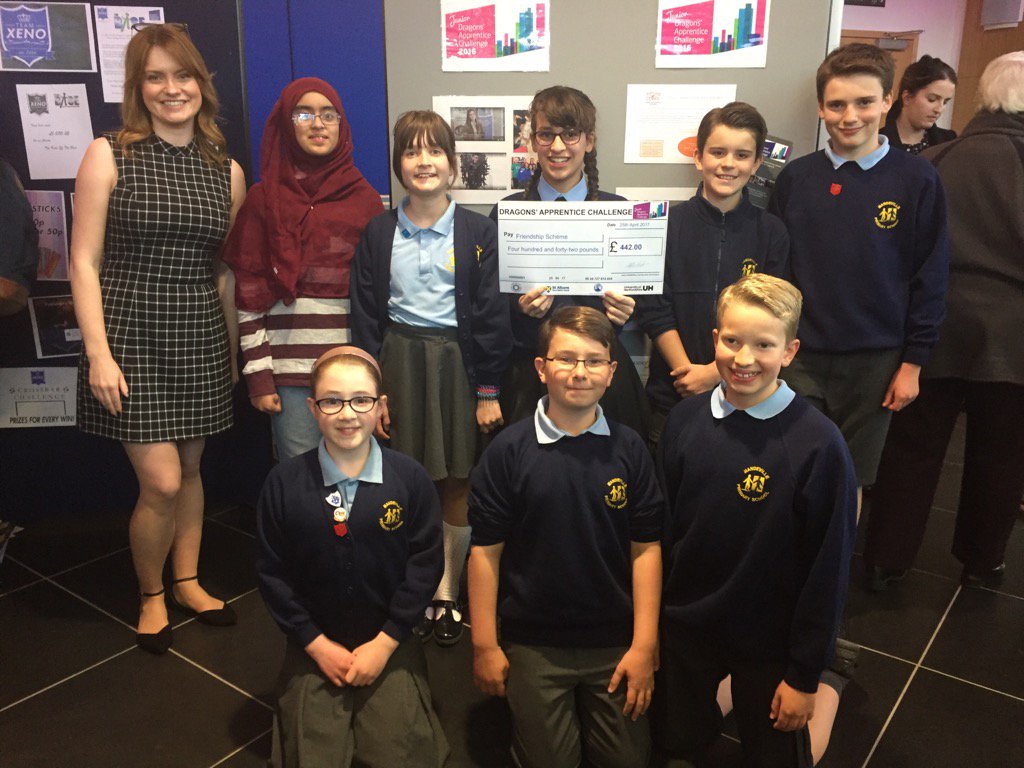 Very proud of team inspiration tonight at the junior dragons' apprentice awards evening! #friendshipscheme