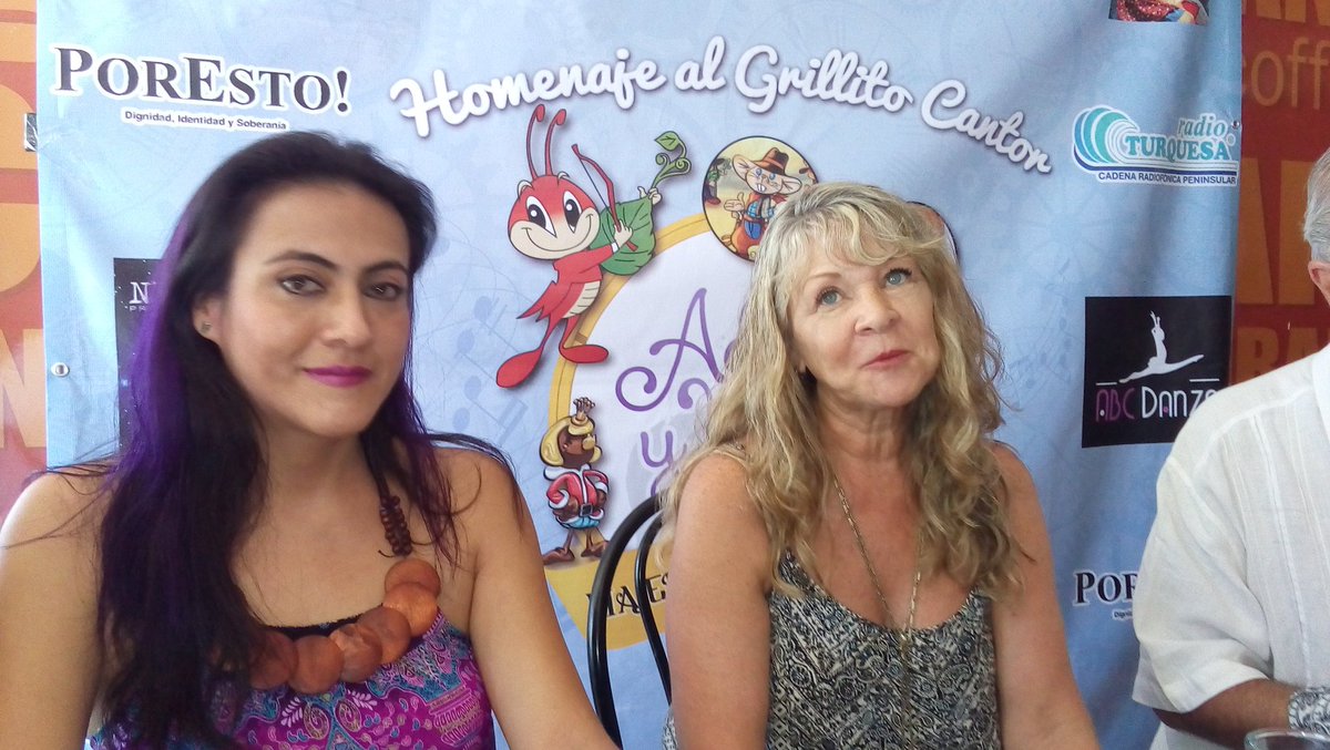 PdelCarmenTV's tweet photo. #HomenajeAlGrillitoCantor Una obra con las canciones más bellas de nuestra infancia. #TeatroDeLaCiudad #PlayaDelCarmen Abril 27 @PlayaGuide https://t.co/eJXh1CfghJ