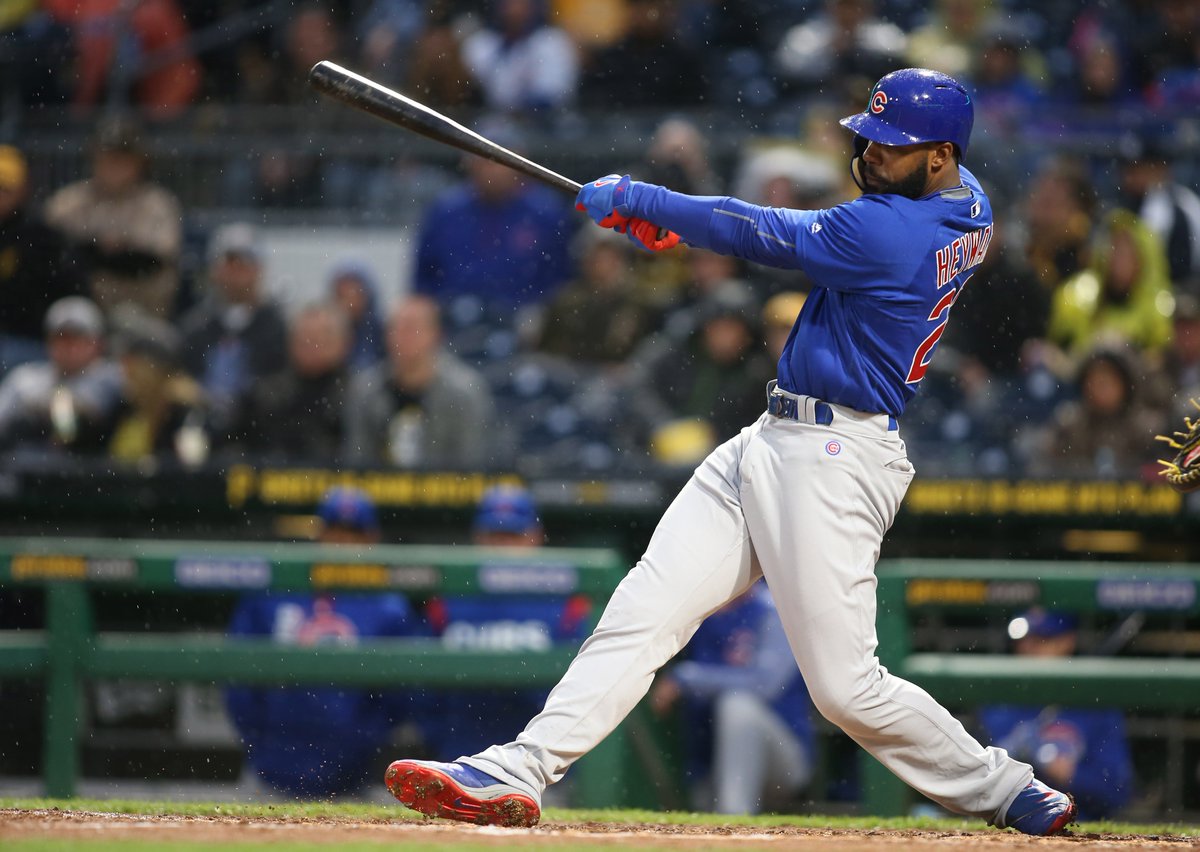 baseball_ref's tweet photo. Jason Heyward, 2016: 7 HRs, .230/.306/.325, 1.5 WAR
Jason Heyward, 2017: 3 HRs, .294/.342/.456, 0.8 WAR
https://t.co/NOOc5agfod #Cubs https://t.co/MnCpET3ueX
