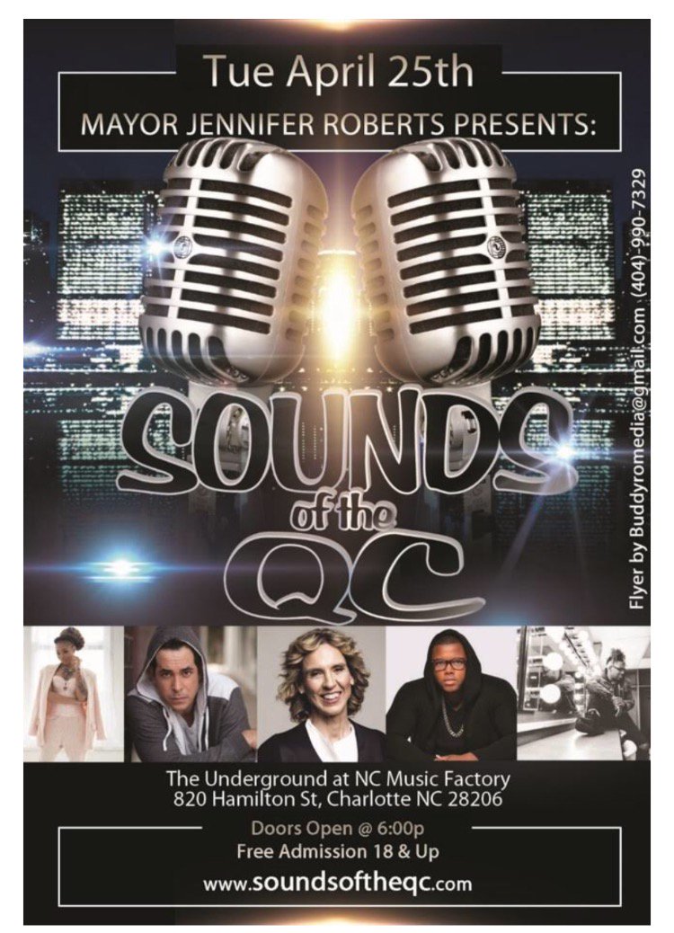 SoundsoftheQC's tweet photo. Today is the day! Doors open at 6:00 PM. Performance at 7:00 PM. #Fillmore #Charlotte! 

Get your FREE ticket here!

https://t.co/ynm8eykfx5 https://t.co/iYPBUC5iWe