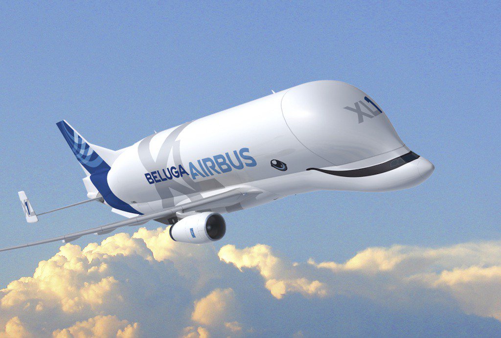 AirInfoAviation's tweet photo. Airbus dévoile la livrée du Beluga XL https://t.co/7IZSVLXbNl https://t.co/xN8JUWc0ZV